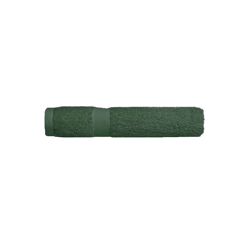 Premium 100% Combed Cotton Bath Towels - Soft & Absorbent Forest Green Face & Body Towel Set for Spa, Gym, Travel & Home Use