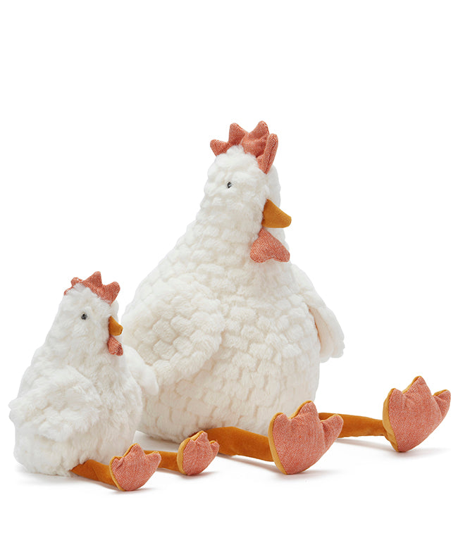 Charlie the Chicken Plush Toy Set - Cute Stuffed Animal for Kids, Soft & Huggable - Perfect for Gifts, Nursery Decor, and Cuddling