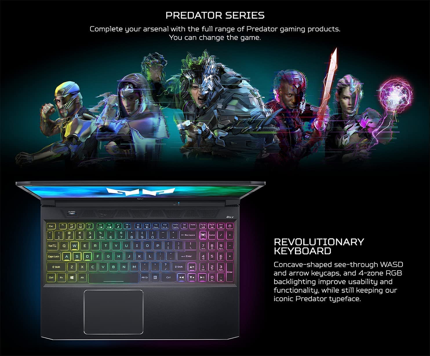 Acer Predator Helios 300 Gaming Laptop - 15.6