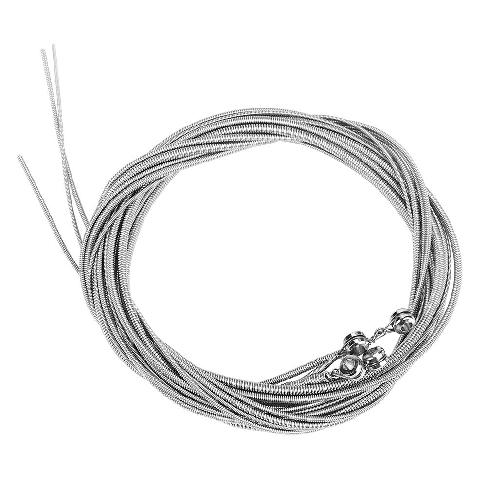 Eujgoov Electric Bass Guitar Strings - 1/1.4/2/2.5mm Gauges - Smooth 4-String Set for Precision & Durability - Perfect for Rock, Jazz & Studio Recording