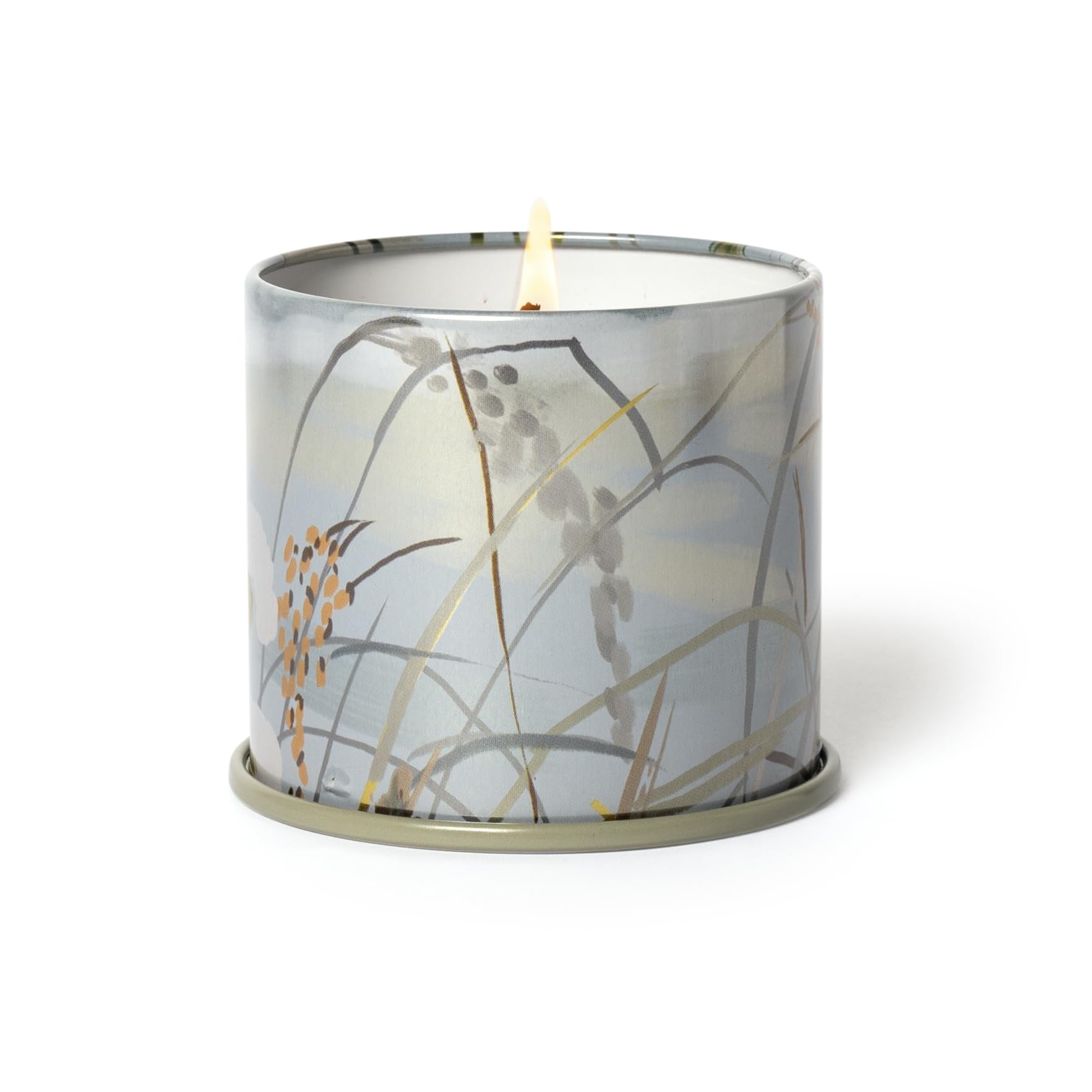 Illume Beautifully Done Essentials Fresh Sea Salt Vanity Tin Scented Candle - 11.8 oz | Home Decor, Relaxation & Aromatherapy | Perfect for Bathrooms, Bedrooms & Living Spaces
