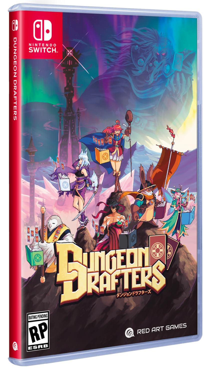 Dungeon Drafters - Nintendo Switch Game | Roguelike Deck-Building Adventure | Perfect for Solo & Multiplayer Gaming