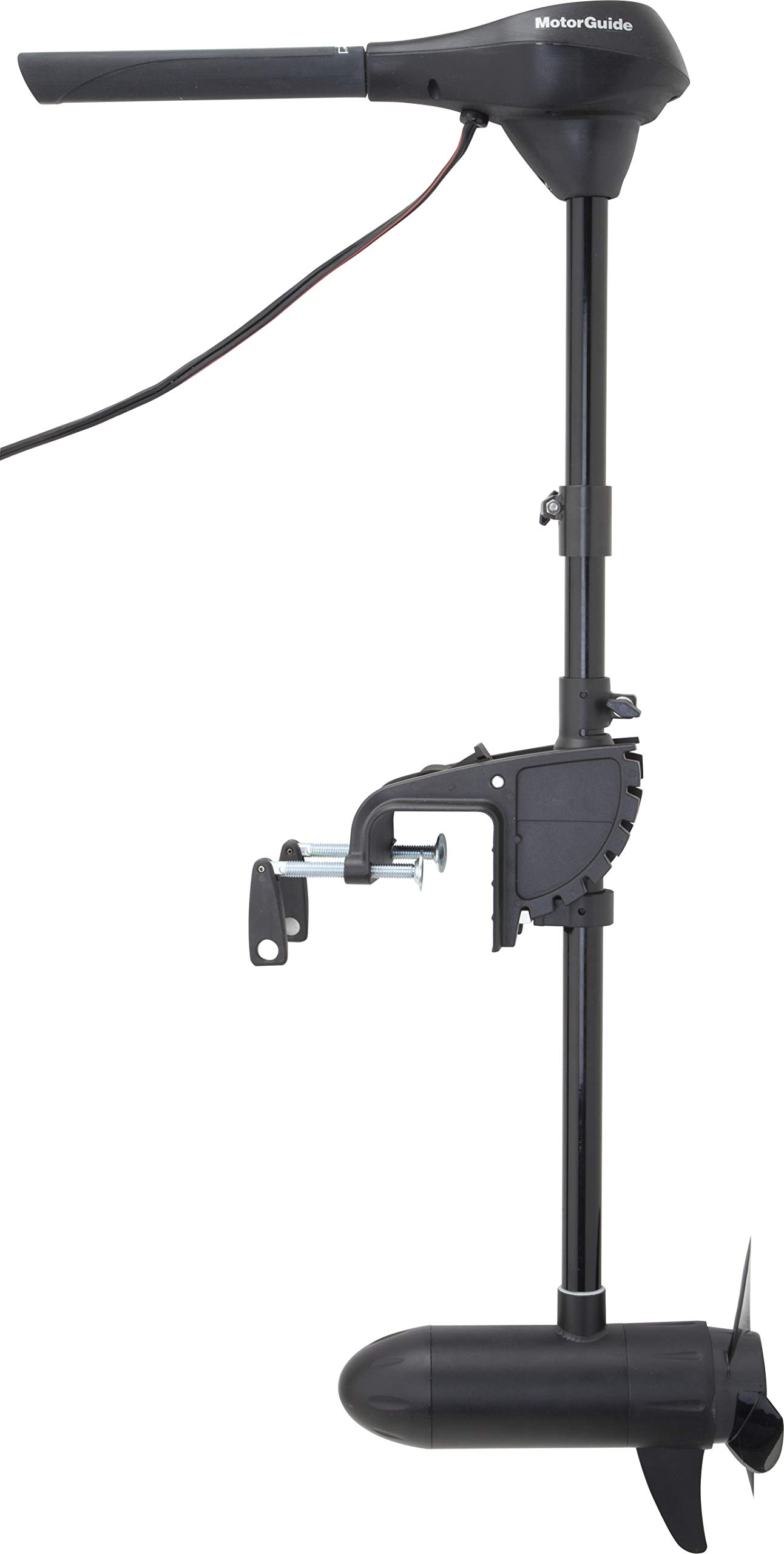 MotorGuide Transom Mount Hand-Control Trolling Motor - Lightweight & Quiet Electric Outboard for Fishing Boats, Kayaks, and Small Watercraft - Perfect for Freshwater & Saltwater Angling