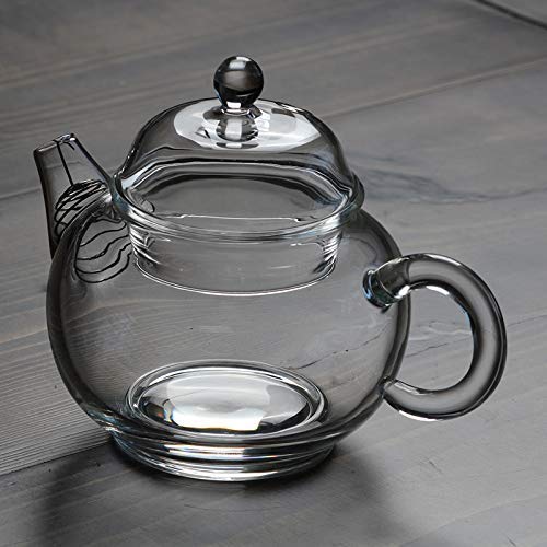 Premium Japanese-Style Glass Teapot - 140ml Heat-Resistant Flower Tea Pot for Kungfu Tea, Iced Beverages & Home Decor | Perfect for Tea Ceremonies, Gift Giving & Kitchen Use