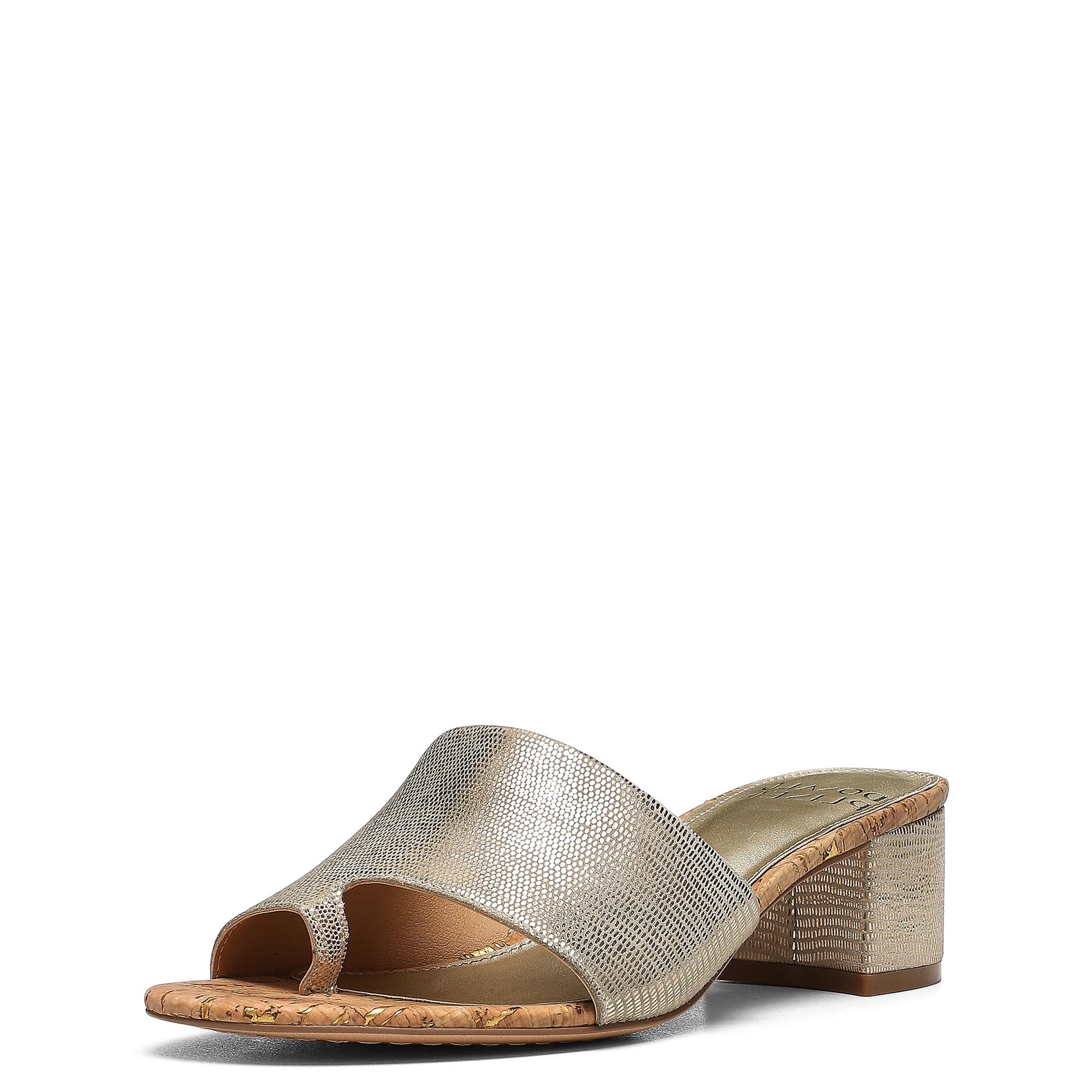 Donald Pliner Women’s NAIA Dress Sandal – 1.75” Heel Comfortable Mule Sandals with Toe Ring | Open Toe Slip-On Dress Shoes for Women | Perfect for Weddings, Parties & Summer Outfits