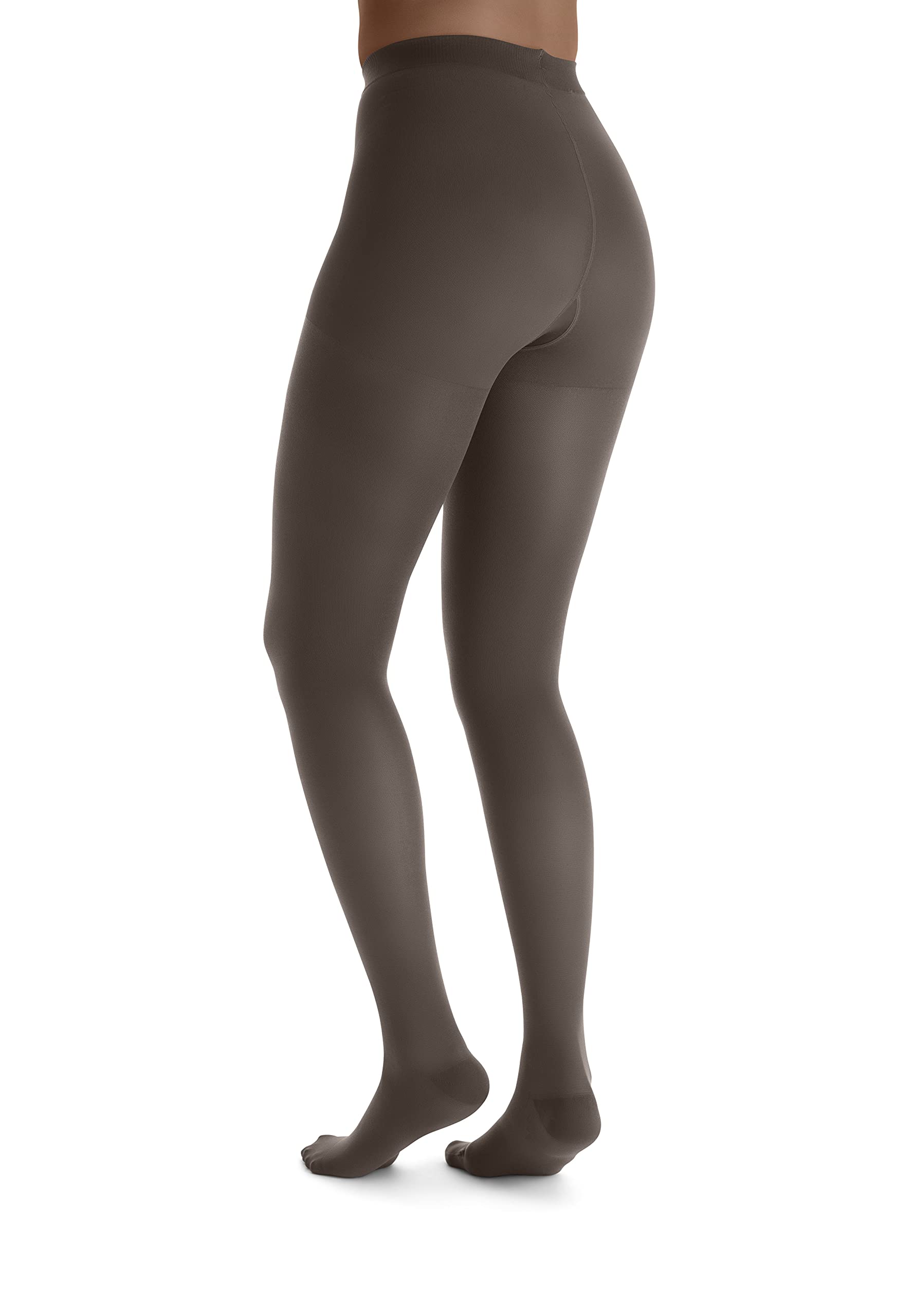 JOBST UltraSheer 15-20mmHg Compression Stockings for Women - Waist High Medical Pantyhose with Closed Toe - X-Large Size in Espresso Brown - Ideal for Varicose Veins, Swelling & Circulation Support During Pregnancy, Travel or Long Work Shifts