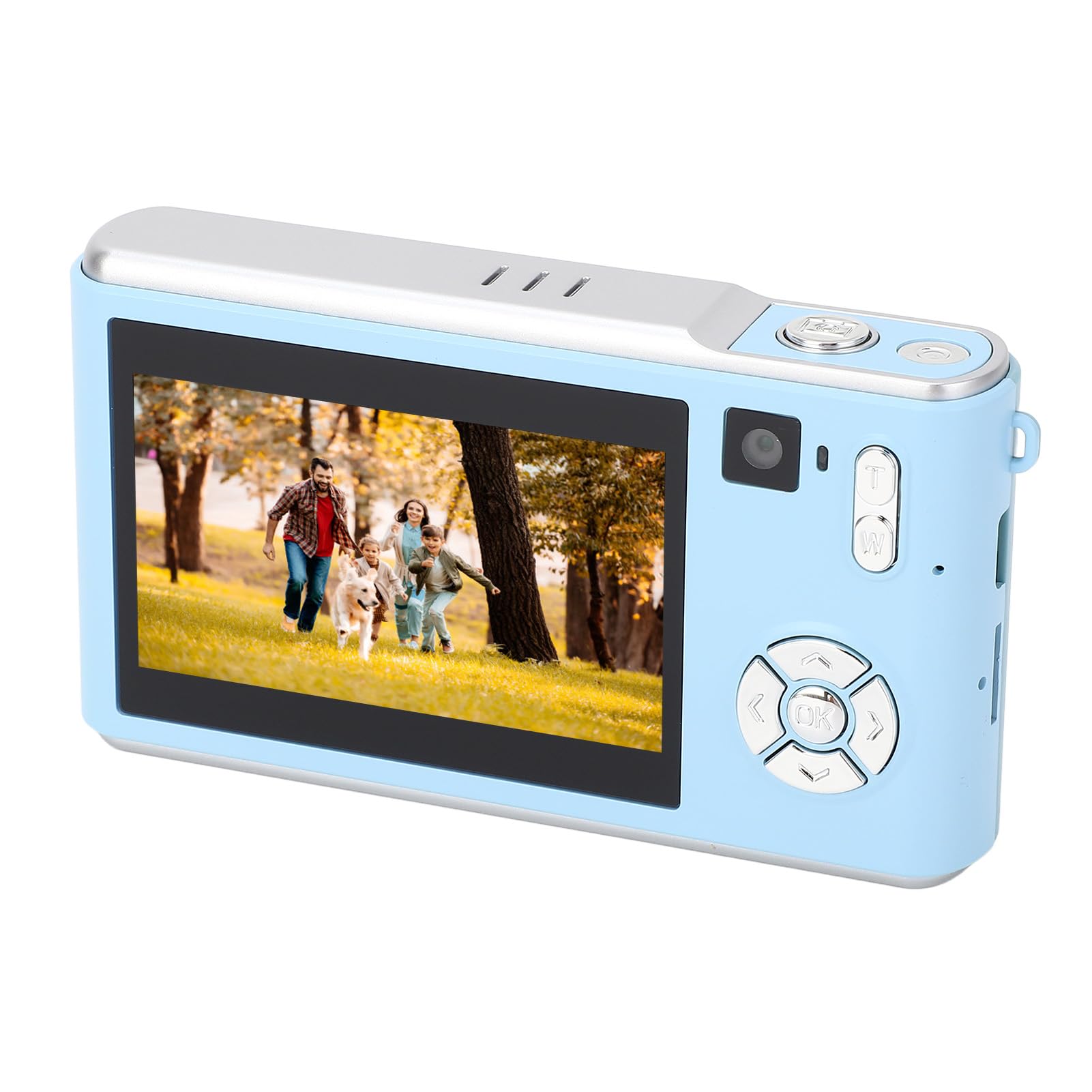 36MP 1080P HD Digital Camera for Photography & Vlogging - Dual Lens Auto Focus Compact Camera with 3