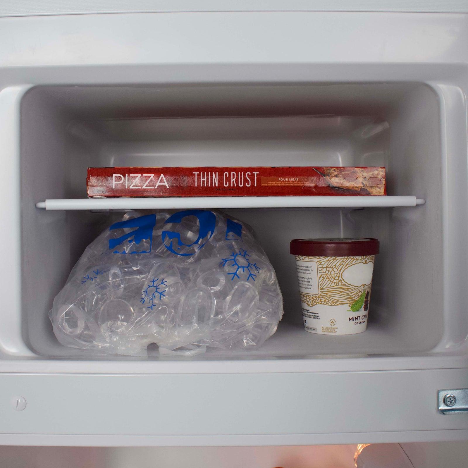 Avanti RA733B3S 7.3 Cu. Ft. Compact Refrigerator - Energy Efficient Apartment Fridge with Freezer for Small Spaces, Dorms & Studio Kitchens