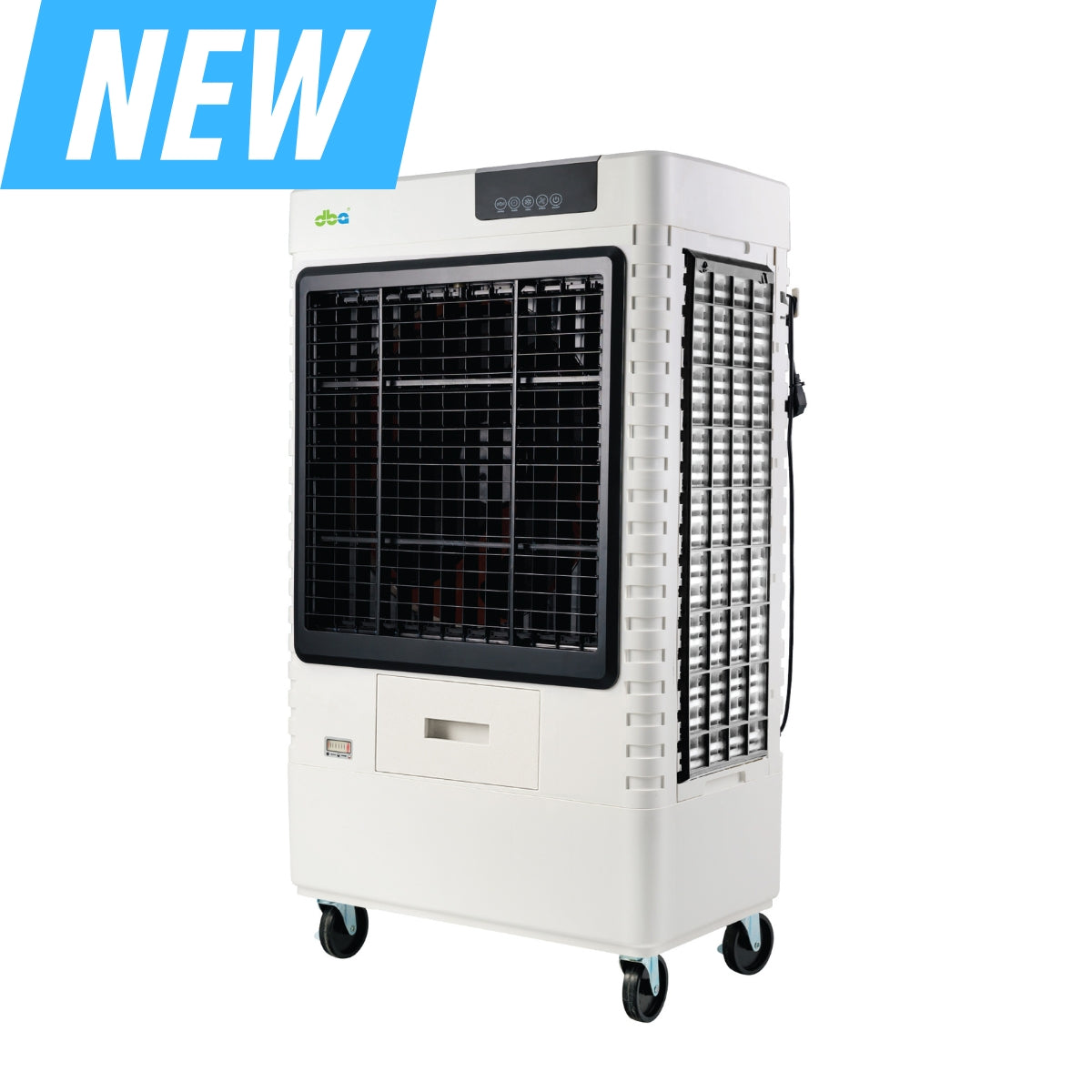 Commercial Air Cooler DEBI002C H (White) - Covers Up to 1000 Sq.Ft - Energy Efficient Cooling for Warehouses, Factories & Large Spaces