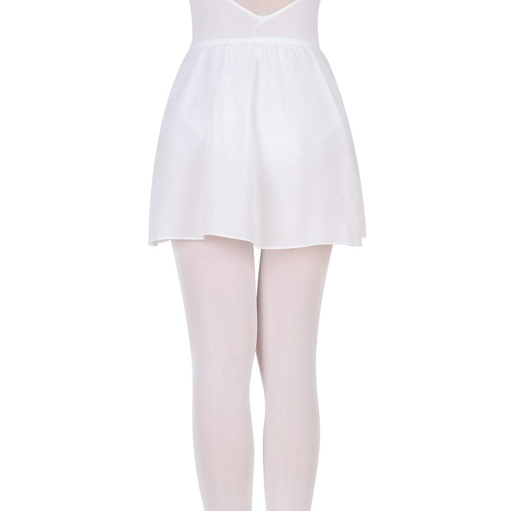 EASTBUDDY Ballet Wrap Skirt - Chiffon Dance Skirt with Elastic Waistband for Girls & Women - Perfect for Ballet, Dance Practice, Performances & Casual Wear