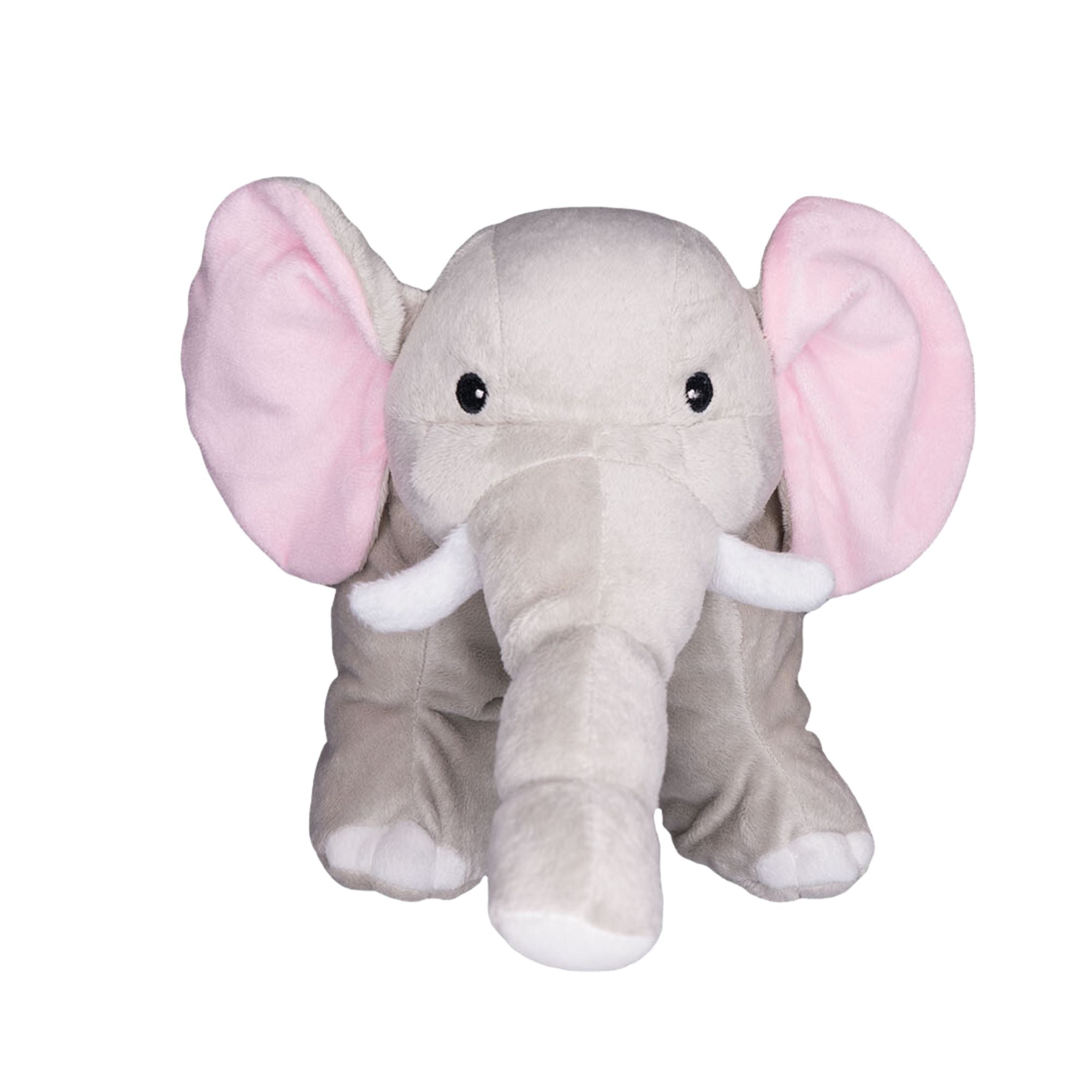 1.8L Eco-Friendly Hot Water Bottle with Soft Plush Elephant Cover - Rubber-Free, BPA-Free for Pain Relief & Warmth - Perfect for Cold Nights, Period Cramps & Cozy Comfort