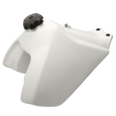 Clarke 3.7 Gallon White Fuel Tank for Suzuki DR650SE Motorcycle (1996-2009) - Perfect for Off-Road Adventures & Long-Distance Touring