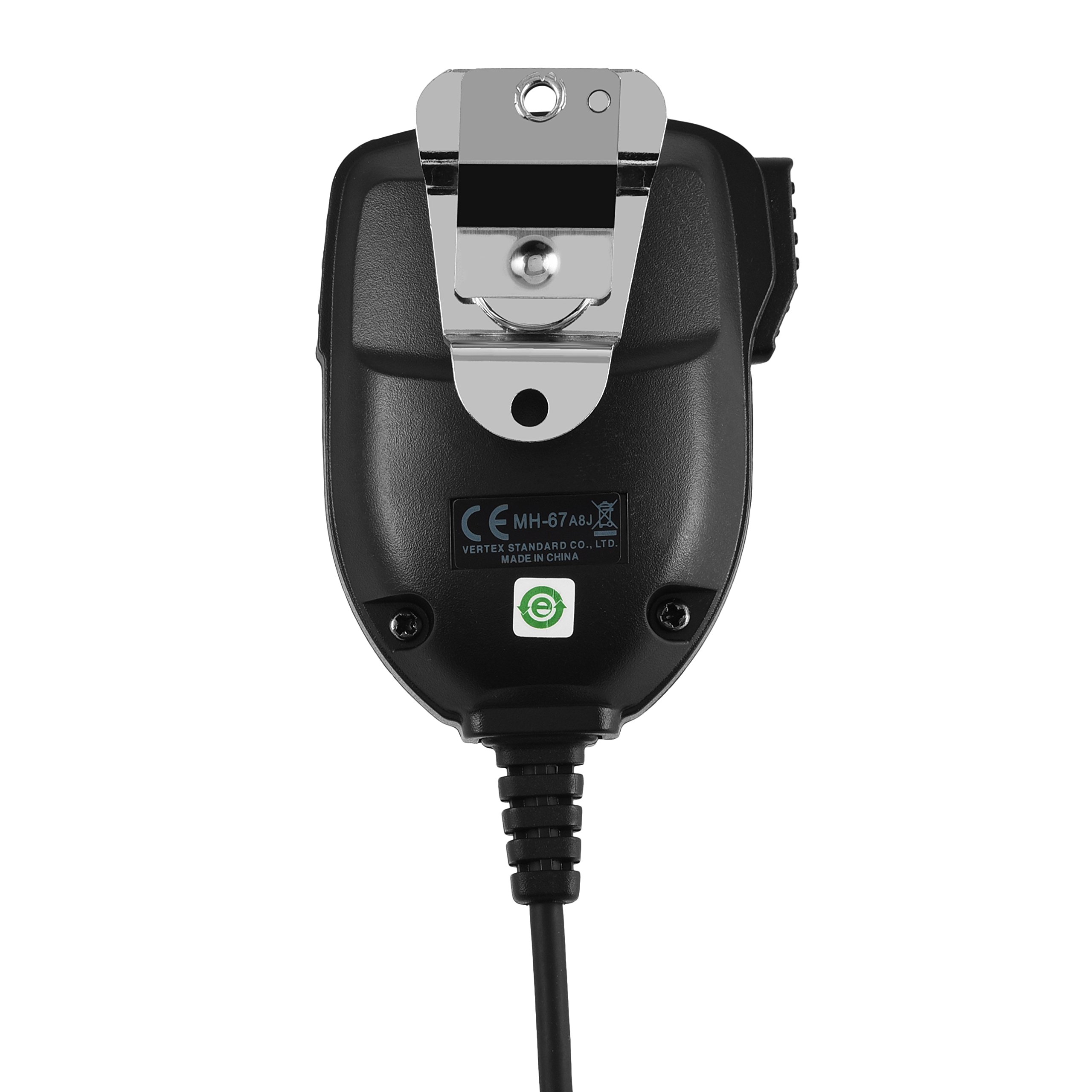 Yaesu/Vertex VX2500 VX2508 VX2208 VX2108 8-Pin Speaker Microphone - MH-67A8J Compatible Shoulder Mic for Radio Communication | Perfect for Field Operations, Security Work & Outdoor Adventures