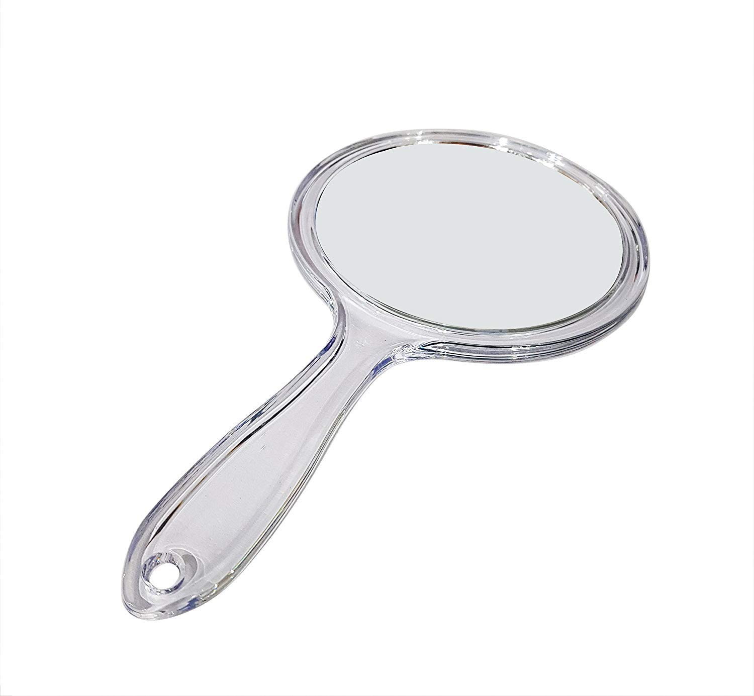 Premium Handmade Makeup Mirror - Portable Cosmetic & Shaving Mirror for Women & Men | Travel-Friendly Compact Design (10g, White) | Perfect for Home Vanity, Hotel Bathroom & On-the-Go Touchups