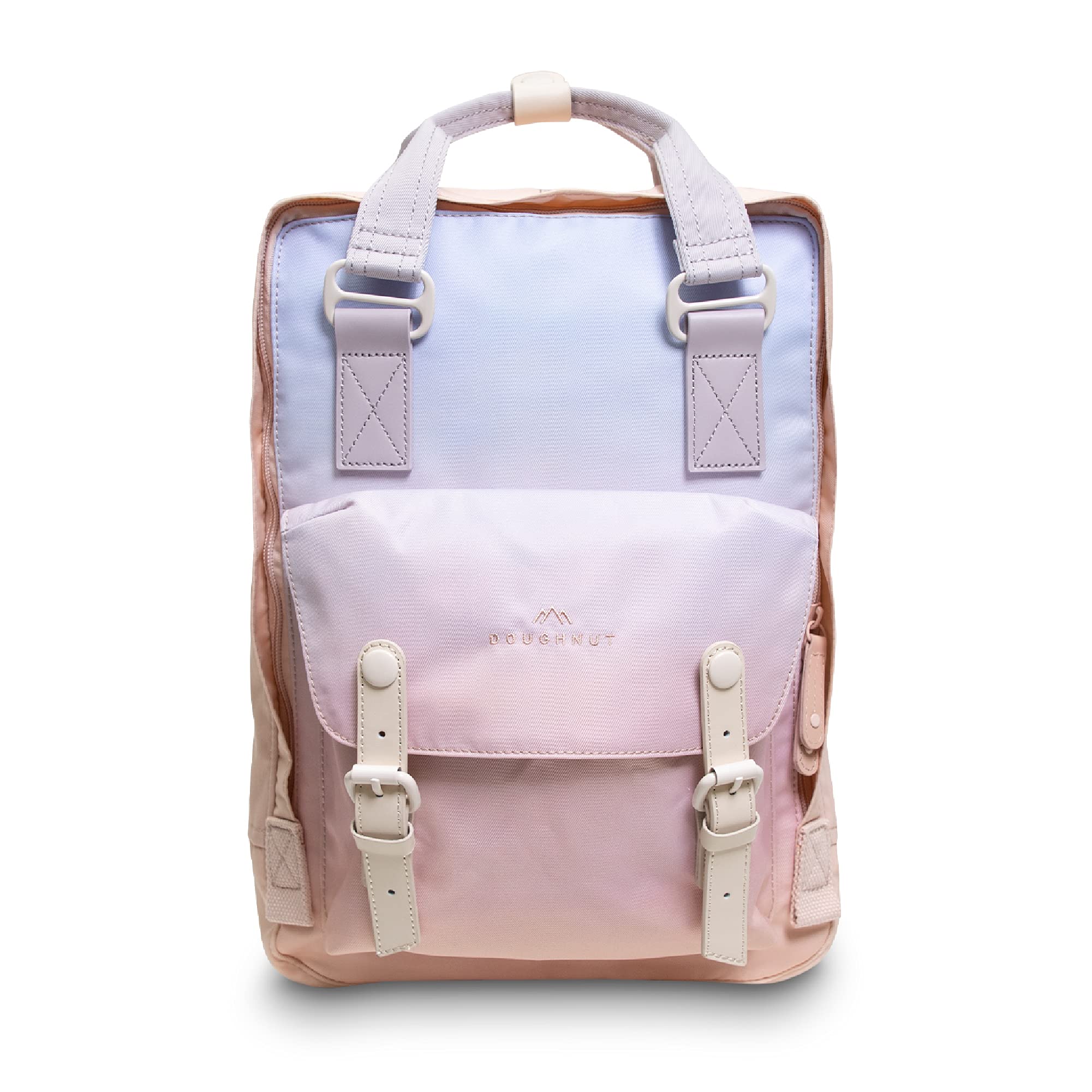 Stylish Doughnut Macaroon Sky Series 16L Lightweight Backpack for Women & Girls - Water-Resistant School Bag with Laptop Compartment (Fits 14-Inch Notebook) - Perfect for College, Travel & Everyday Use