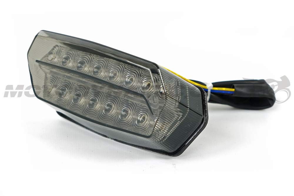 Smoke Lens Sequential LED Tail Lights for Honda Grom 125 (2014-2020) - Upgrade Your Bike's Style & Visibility for Night Riding