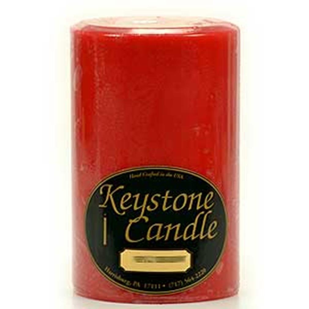 4 x 6 Inch Apple Cinnamon Scented Pillar Candles - Long-Lasting Fragrance for Home Decor, Fall Decorations & Cozy Autumn Ambiance