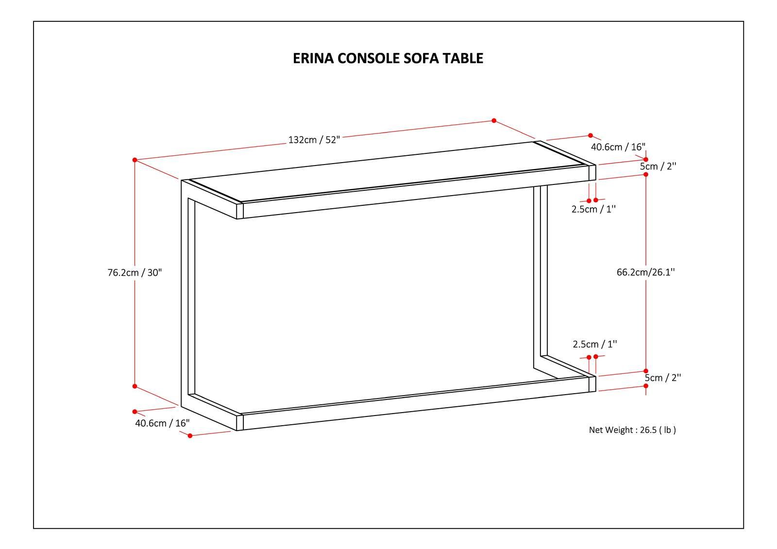 SIMPLIHOME Erina 52