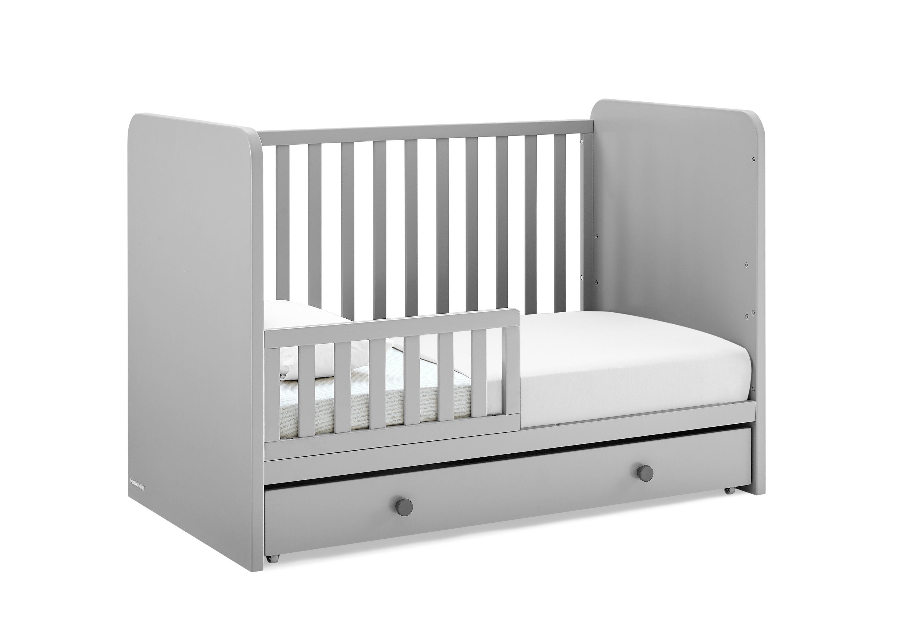 BabyGap Graham 4-in-1 Convertible Crib with Storage Drawer - Nursery Furniture for Newborns to Toddlers - Perfect for Small Spaces & Modern Nurseries