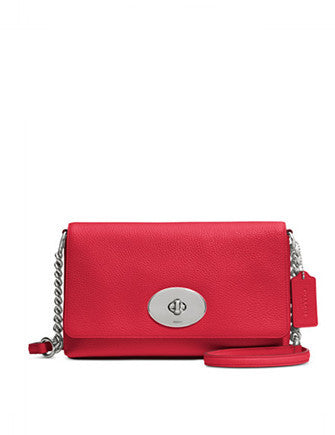 Coach Crosstown Crossbody Bag in Polished Pebble Leather - Stylish Women's Shoulder Purse for Everyday Use, Work & Travel