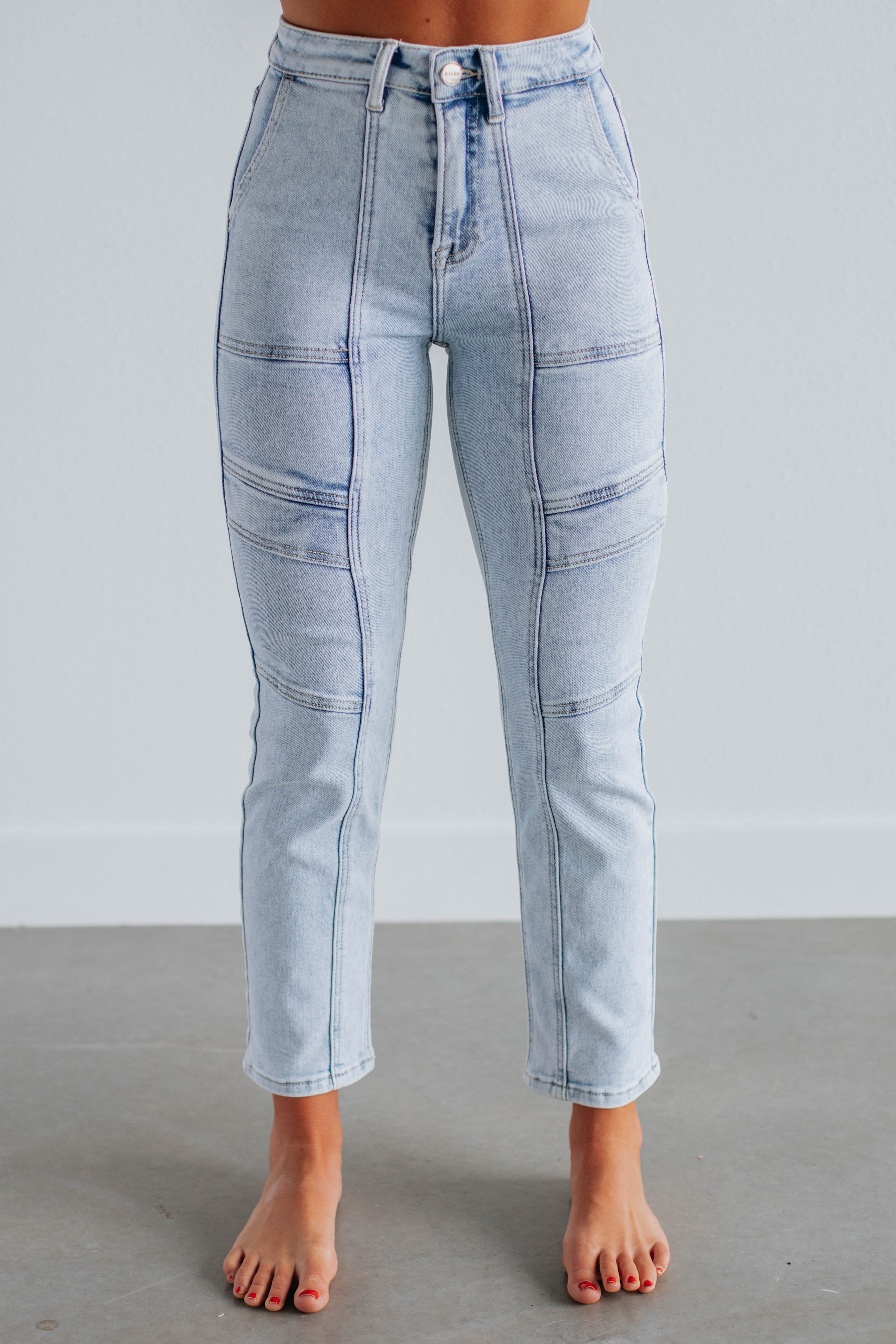 Axel Risen Light Wash Jeans for Men - Comfortable Slim Fit Denim Pants for Casual Wear & Everyday Style
