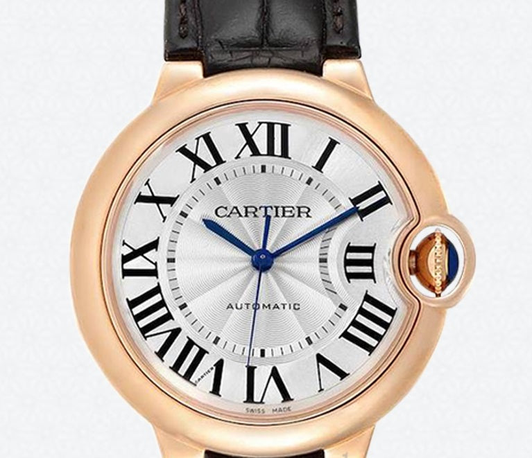 Cartier Ballon Bleu 18K Rose Gold Unisex Luxury Watch - Perfect for Gifts, Special Occasions & Everyday Elegance