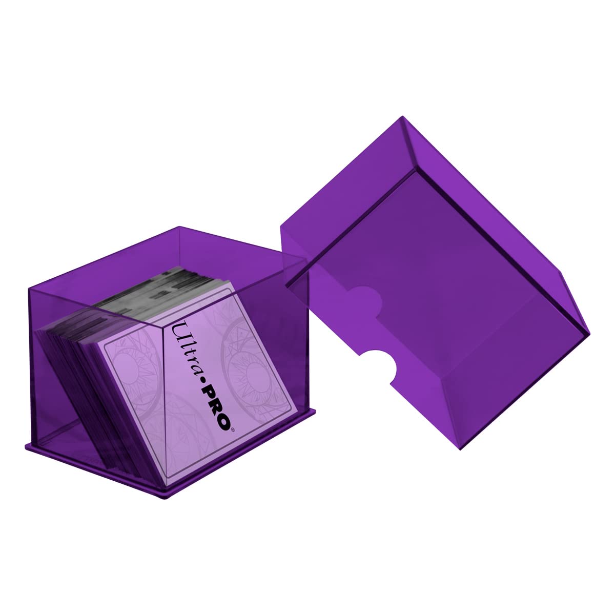 Ultra Pro 2-Pack Eclipse Purple Trading Card Storage Box - Perfect for Pokémon, MTG, Baseball, Basketball, Football Cards & Board Games | Organize & Protect Your Valuable Collection