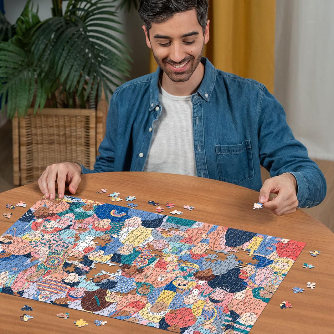 Ravensburger 1000 Piece Puzzle - Premium Jigsaw Puzzle for Adults, 70x50cm Large Puzzle with Puzzle Glue for Framing - Official Award-Winning Puzzle for Home Decor & Relaxation