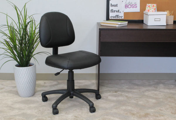 Ergonomic Boss Task Office Chair B307, B306, B305 - Adjustable Executive Chair with Lumbar Support for Home Office, Gaming & Workspace Comfort