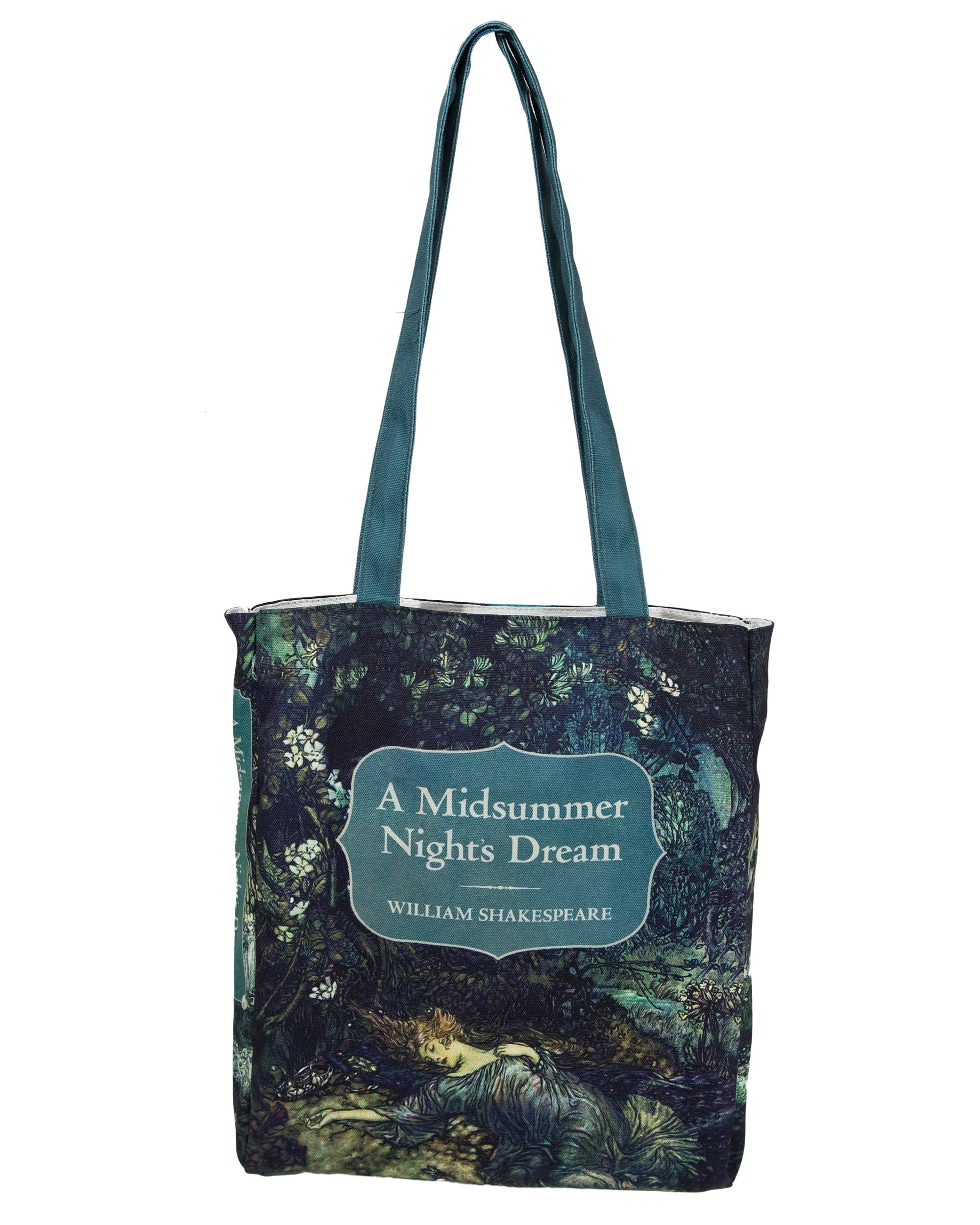 Well Read Book Themed Tote Bag for Book Lovers - Perfect Literary Gift for Readers & Bookworms - Durable Cotton Shoulder Bag for Library, Bookstore & Coffee Shop Outings