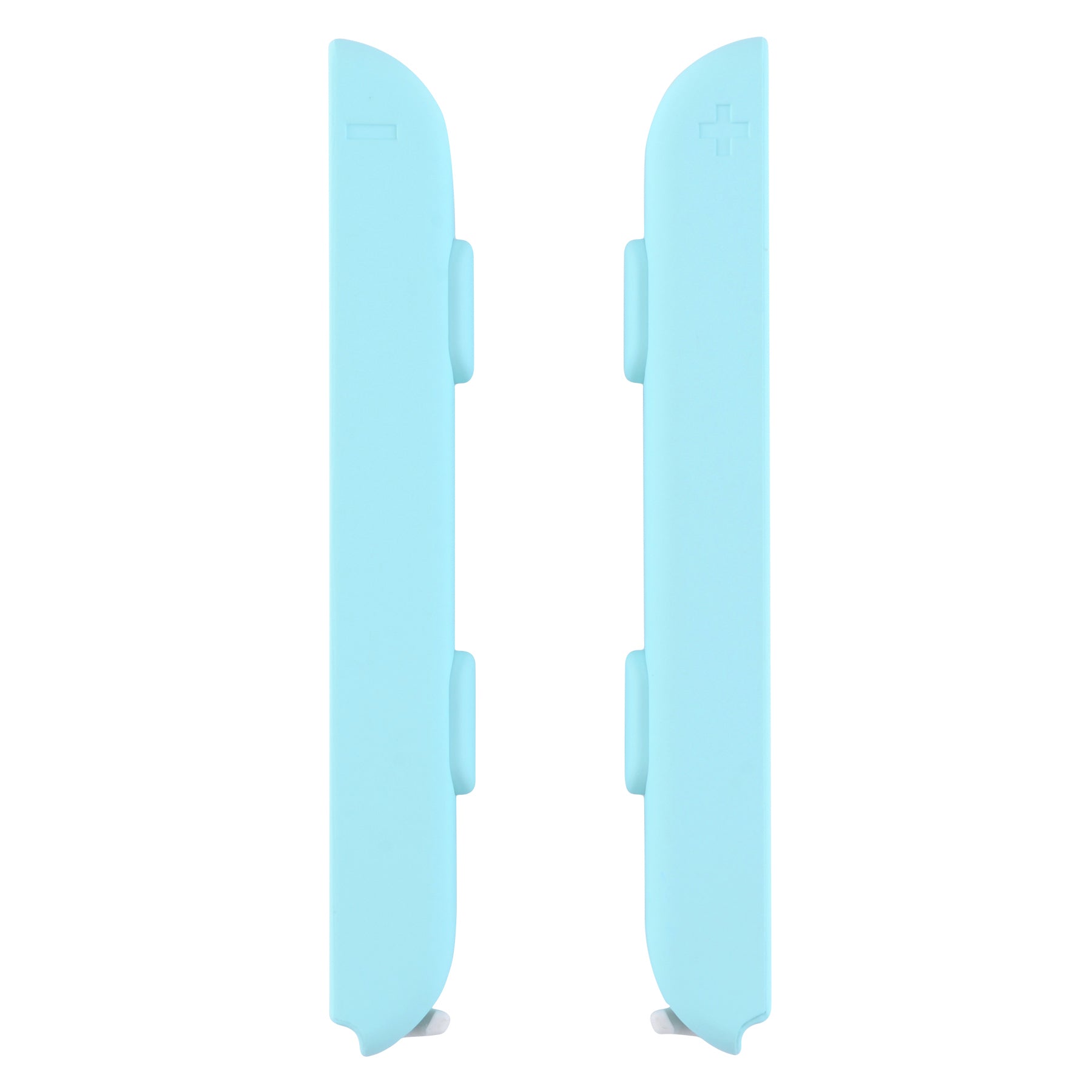 eXtremeRate 2 Pack Custom Replacement Shell for Nintendo Switch Joy-Con Straps - Heaven Blue | Durable Controller Accessories for Gaming, Travel & Home Entertainment