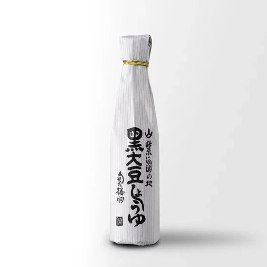 Premium Adachi Kuromame Shoyu - 1 Year Aged Tamba Black Soybean Soy Sauce 300ml - Authentic Japanese Artisanal Soy Sauce for Sushi, Ramen & Asian Cooking