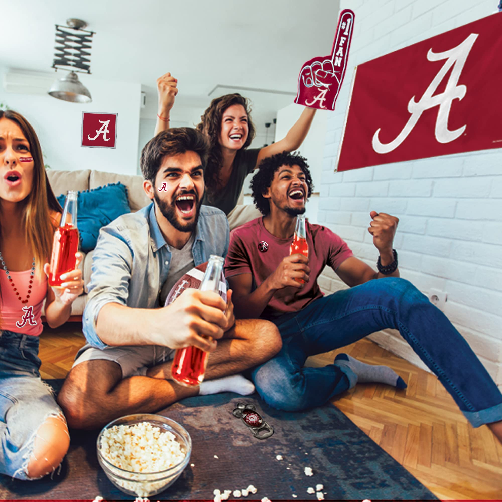 NCAA Double Sided Car Flag - Perfect for Game Day & Tailgating
