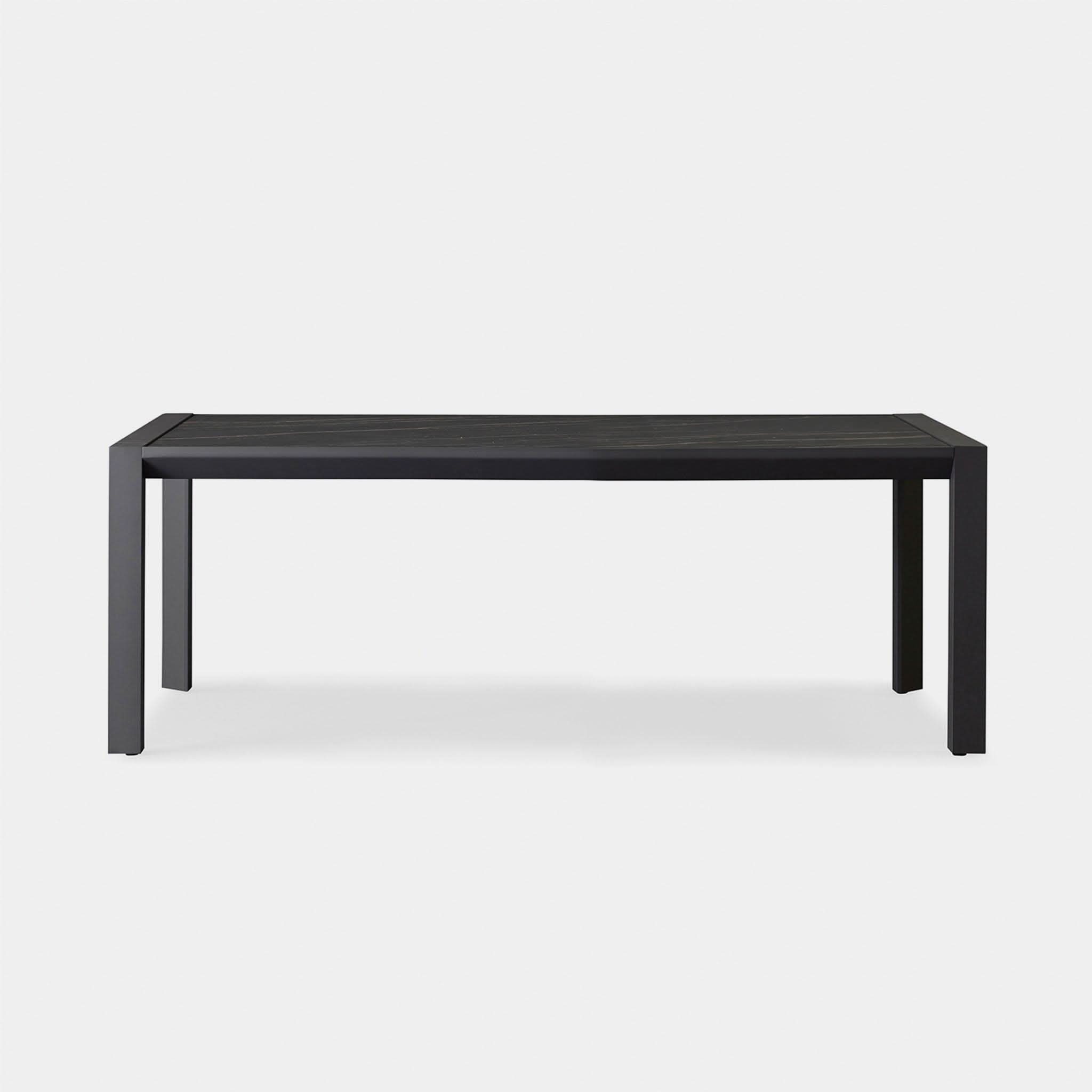 Vaucluse 81-inch Modern Dining Table - Solid Wood Kitchen Table for 6-8 People - Perfect for Family Dinners & Entertaining Guests