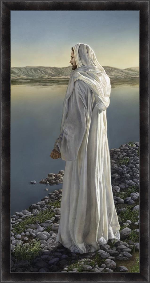 Come Follow Me Large Wall Art - Inspirational Christian Home Decor for Living Room, Bedroom & Office - Perfect Gift for Religious Families