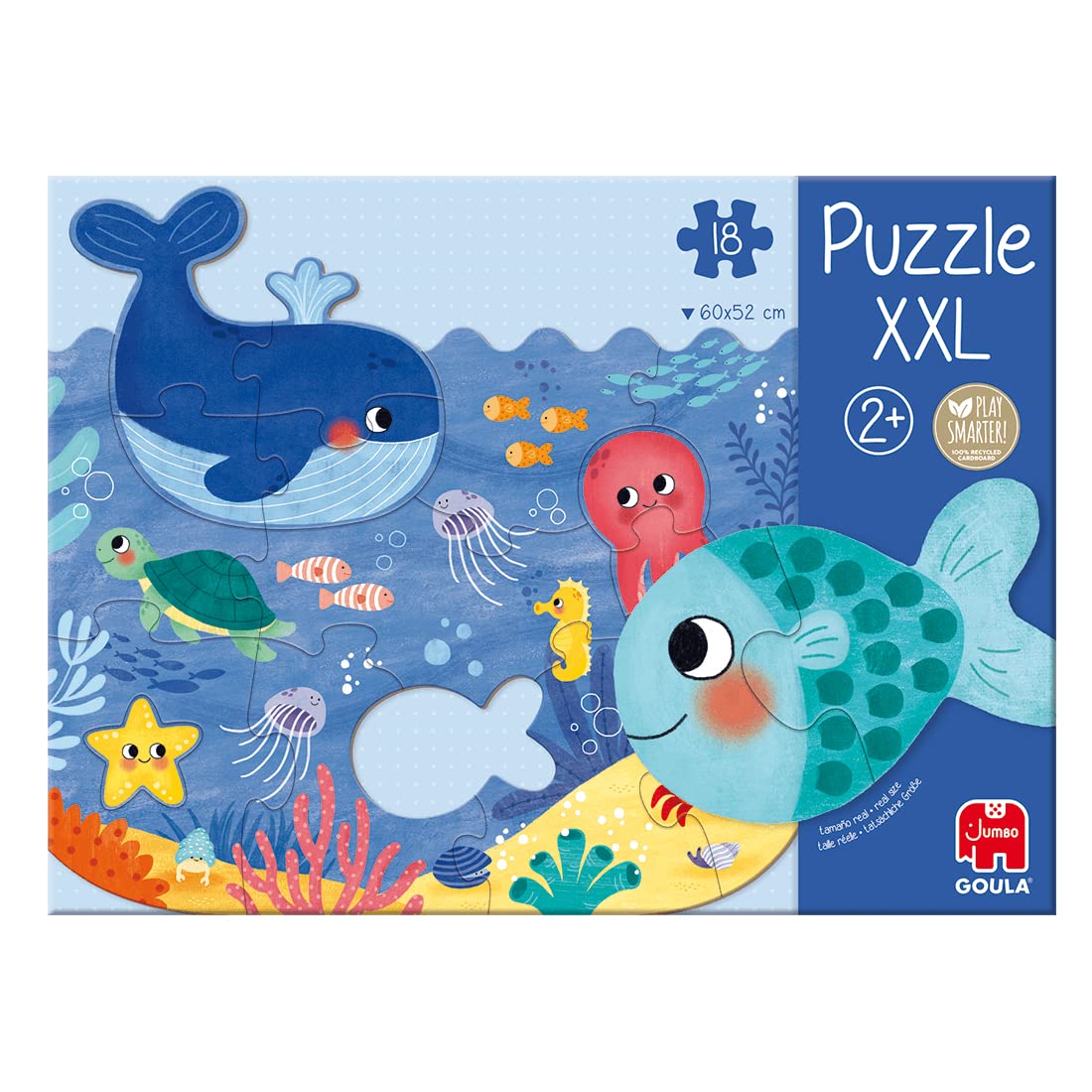 XXL Ocean Puzzle for Adults - 1000 Piece Jigsaw Puzzle with Vibrant Underwater Scenes - Perfect for Family Game Night, Stress Relief & Home Decor