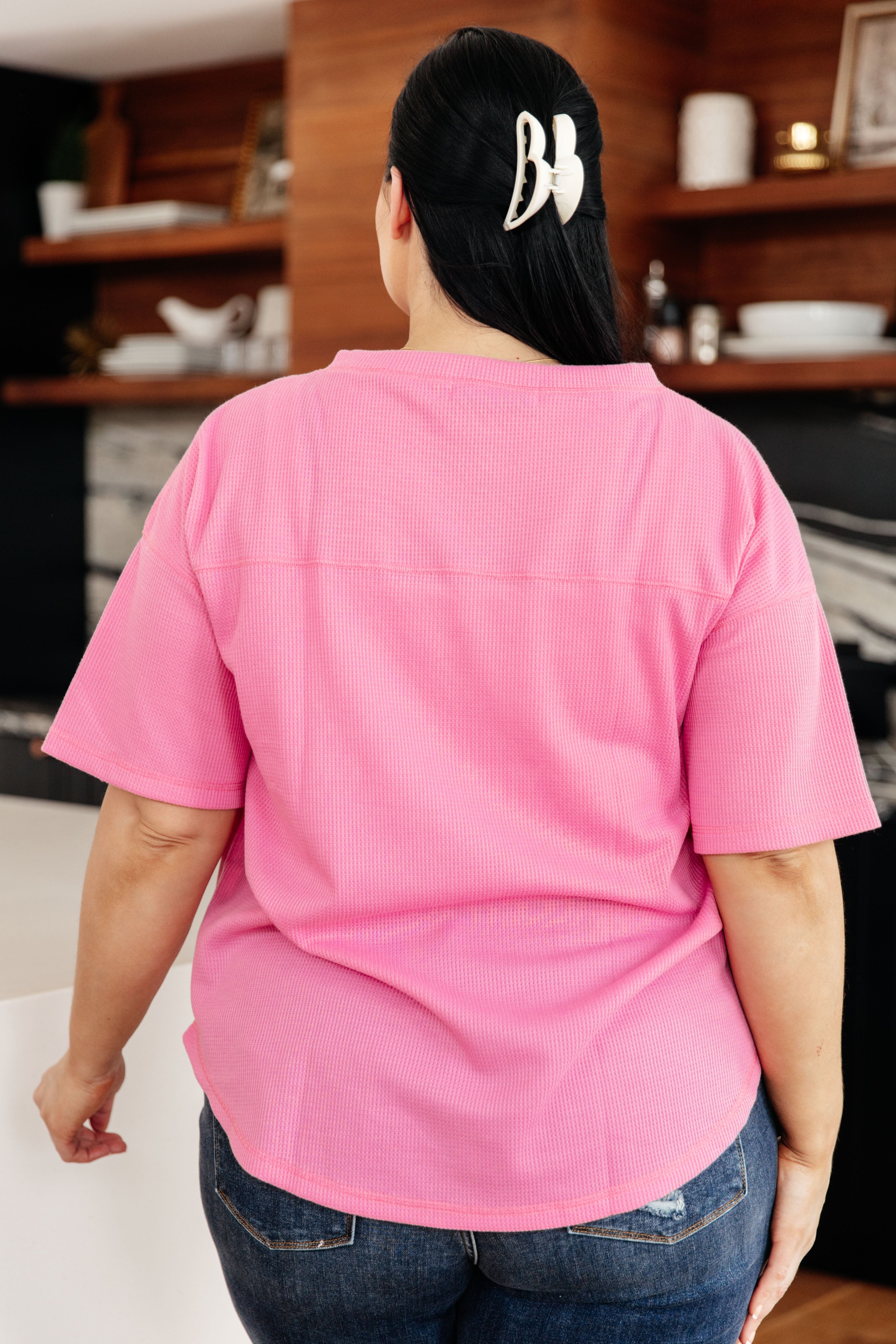Back Together V Neck Top - Women's Casual Short Sleeve T-Shirt for Everyday Wear | Perfect for Work, Dates & Weekend Outfits