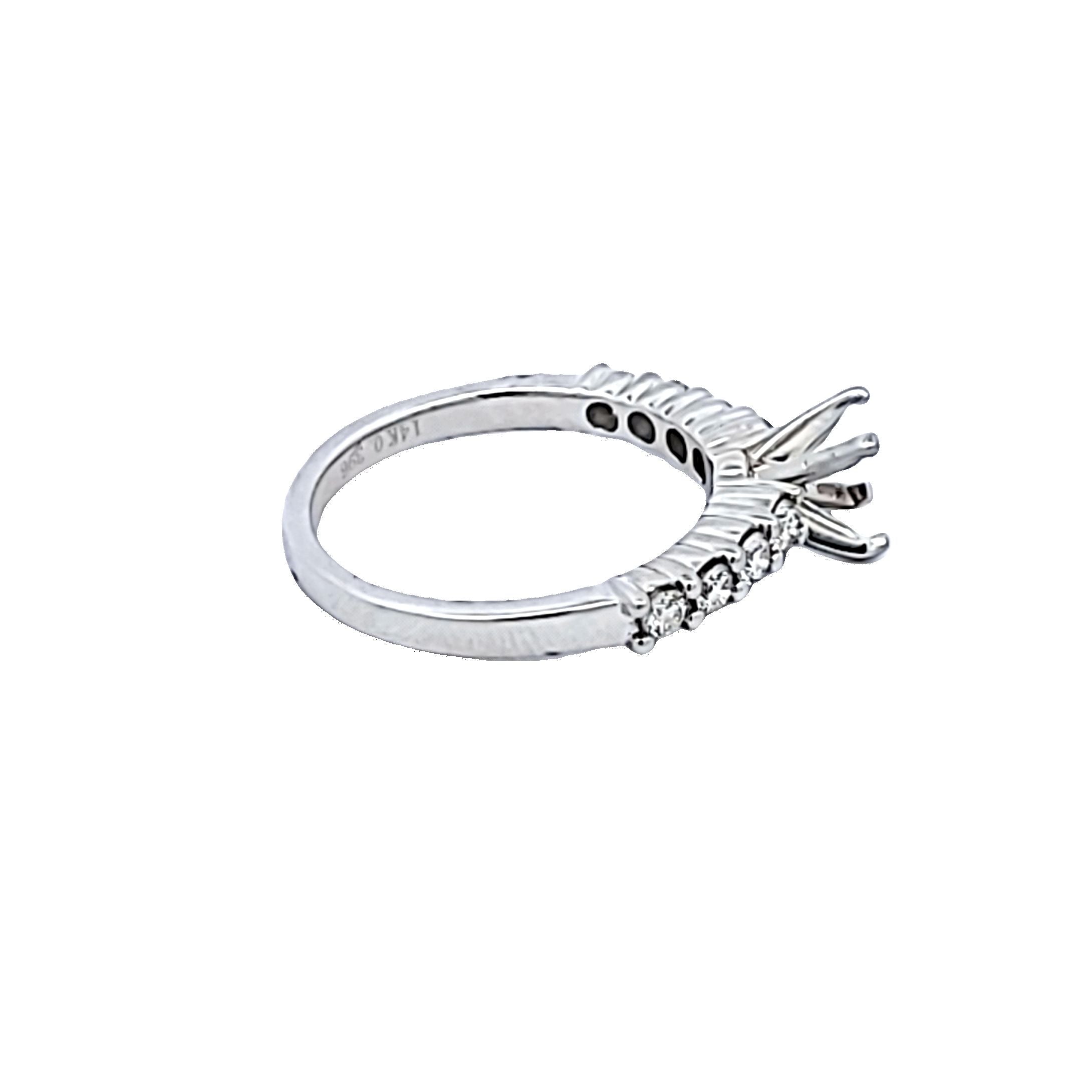 0.75 Carat Round Brilliant G VS2 Diamond Engagement Ring in 14K White Gold - Perfect for Proposals, Weddings & Anniversary Gifts