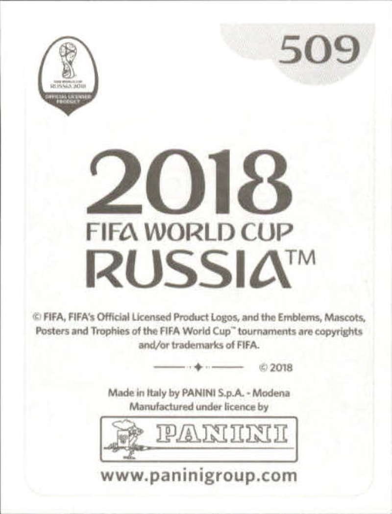 2018 Panini FIFA World Cup Russia Sticker #509 Ji Dong-won Korea Republic - NM/Mint Condition - Official Collectible Soccer Stickers for Albums, Trading & Memorabilia Display