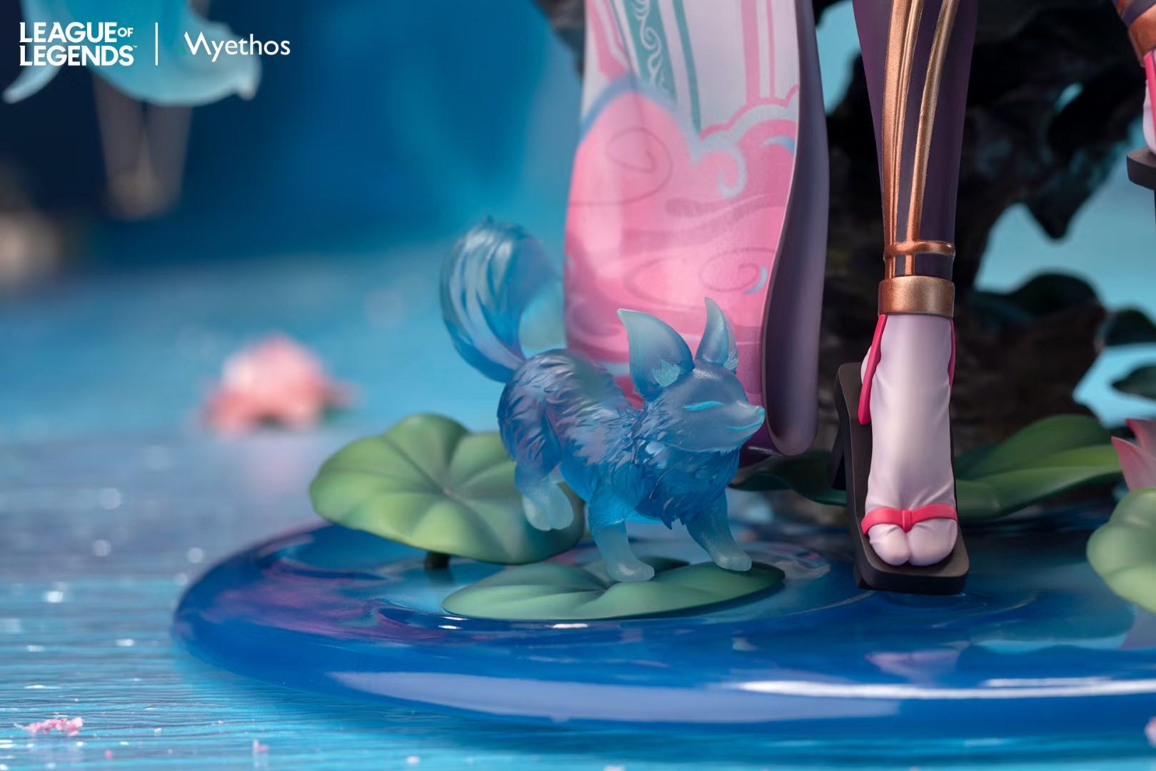 Myethos Studio League of Legends Soul Lotus Ahri Statue - Collector's Edition Anime Figure for Gamers & Fans | Perfect for Display, Gaming Room Decor, and Cosplay Inspiration
