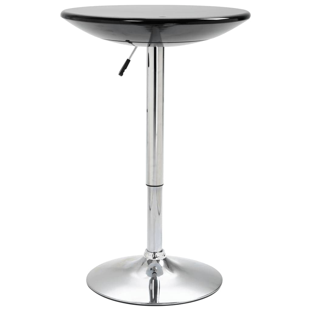 Industrial Design Adjustable Height Bar Table - 23.6