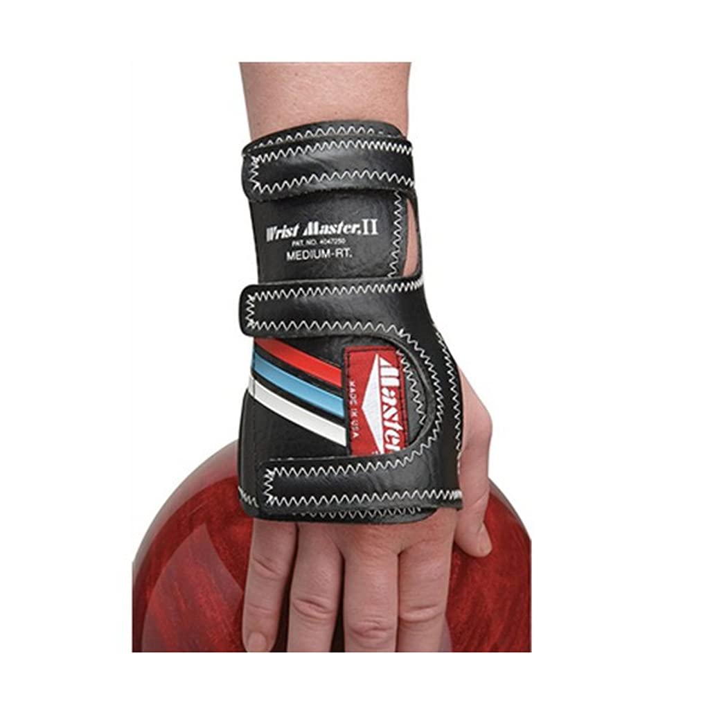 Master Wrist II Black Right Hand Medium Bracelet - Adjustable Comfort Fit for Men & Women | Perfect for Workouts, Sports & Everyday Wear