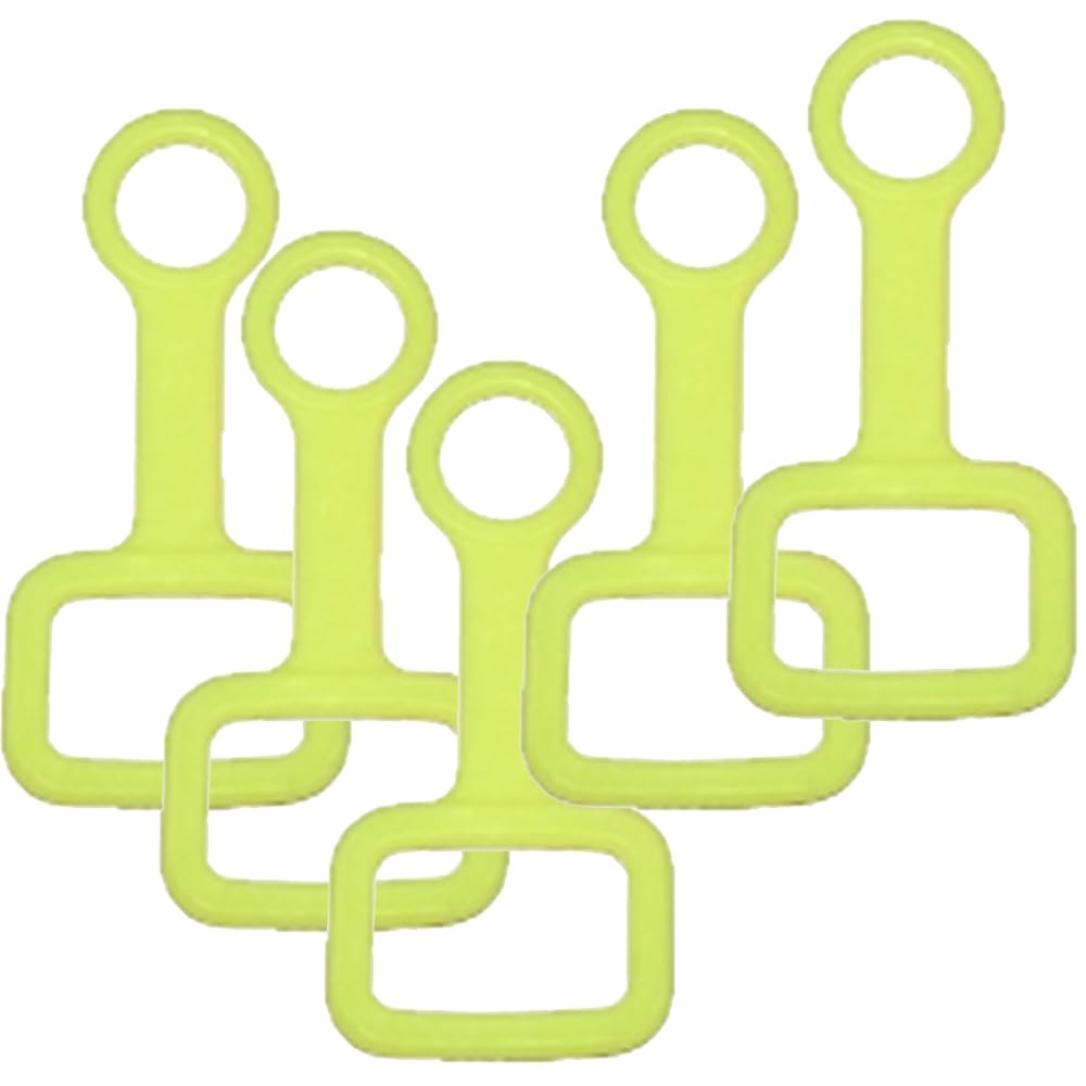 JCS Rubber Octopus (Octo) Phone Stand Holder - 5 Pack Multipurpose Organizer for Desk, Kitchen, Bathroom - Perfect for Smartphones, Tablets, Keys & Small Accessories