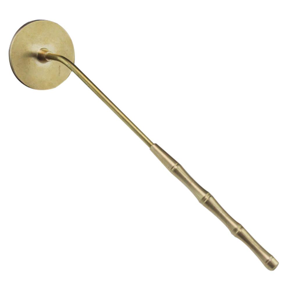TOYANDONA Long Handle Incense Press & Ash Seal Tool - Copper Incense Mold for Yoga, Meditation, Home Fragrance & Aromatherapy - Perfect for Relaxation, Spiritual Practice & Home Decor