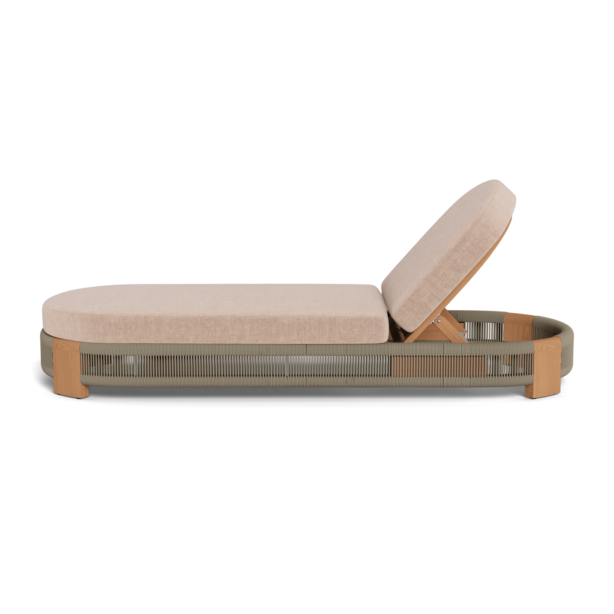 Premium Teak Wood Sun Lounge Chair - Outdoor Patio Furniture for Poolside, Beach, and Garden Relaxation