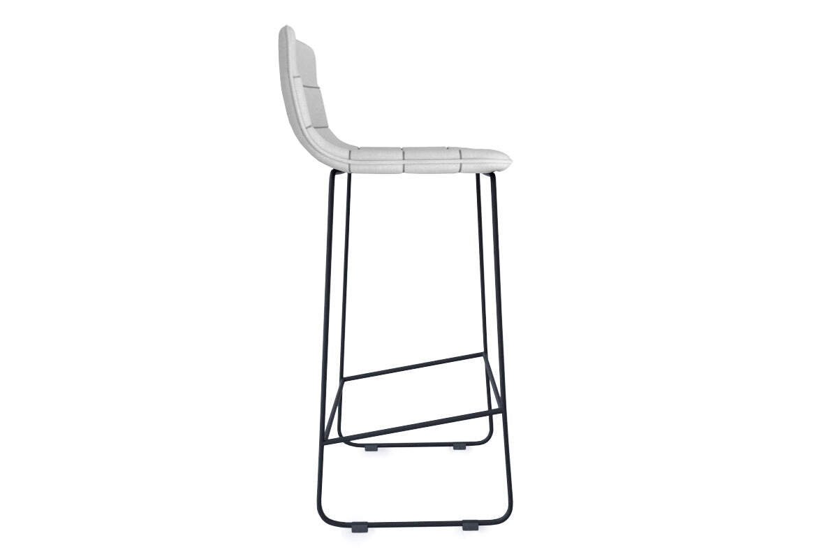 Lark Counter Stool with Sled Base - 28.7 Inch Bar Height Stool for Kitchen Island, Breakfast Bar & Home Decor - Modern Dining Stool with Comfortable Seat Height