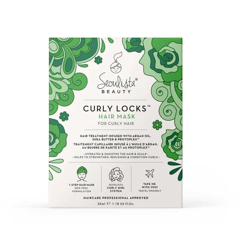 Seoulista Deep Conditioning Hair Mask for Curly Hair - Hydrating & Repairing Treatment for Dry, Damaged Curls - Perfect for Salon-Quality At-Home Hair Care Routine