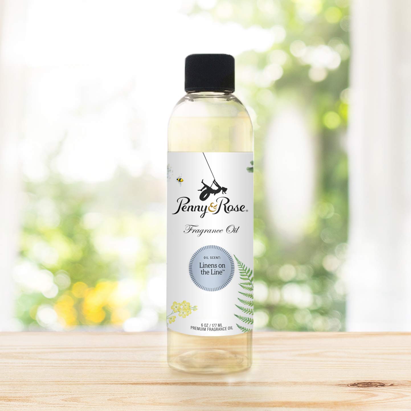 Penny & Rose Diffuser Oil Refill - Fresh Linens Scent for Home & Office | Aromatherapy Essential Oil for Relaxation, Stress Relief & Better Sleep