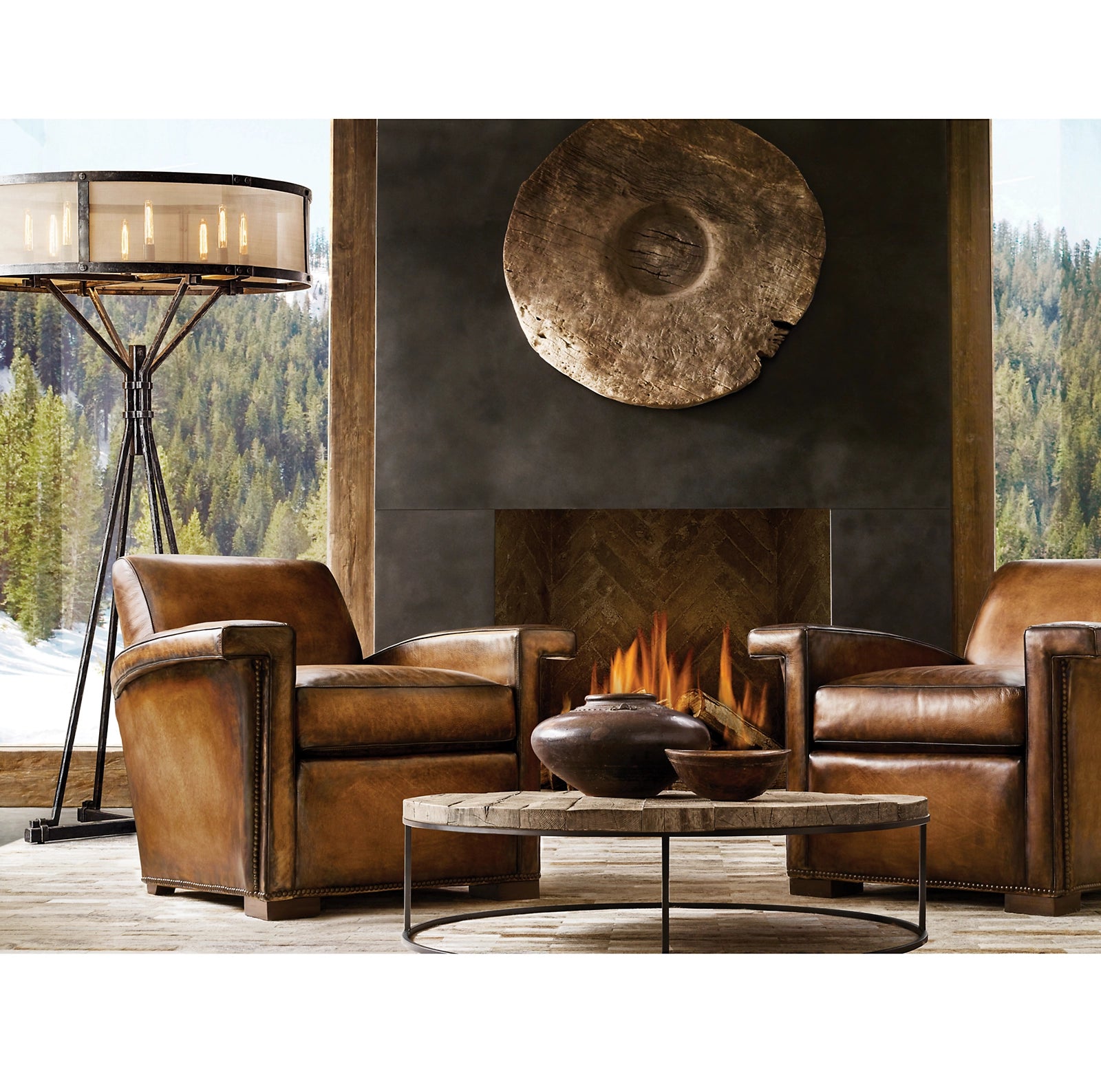 Premium Ambrose Leather Chair - Modern & Comfortable Office & Living Room Furniture for Home & Workspace