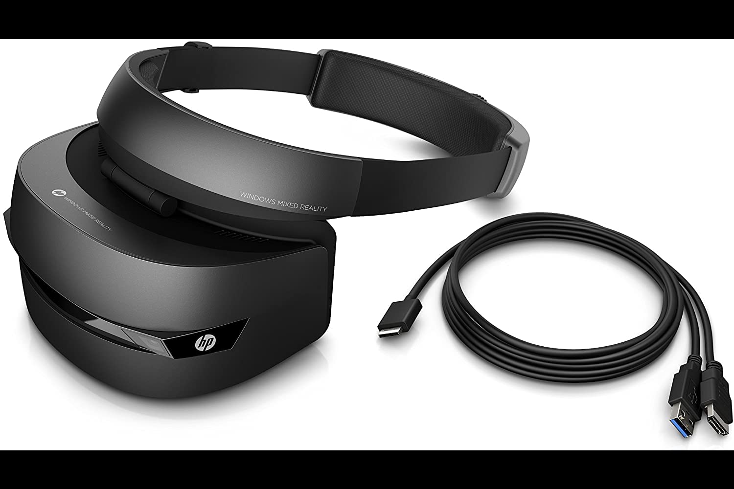 HP Windows Mixed Reality VR Headset with Wireless Controllers - 2018 Model for Immersive Gaming, Virtual Reality & 3D Design